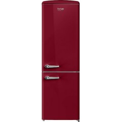 Omnys Ψυγειοκαταψύκτης Retro WNT-EPQ33025WR 330lt NoFrost Υ190xΠ60,6xΒ73.5εκ. Wine Red